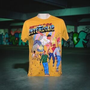 Akoo Mens Flashing Light Short Sleeve Tee Size Small #9